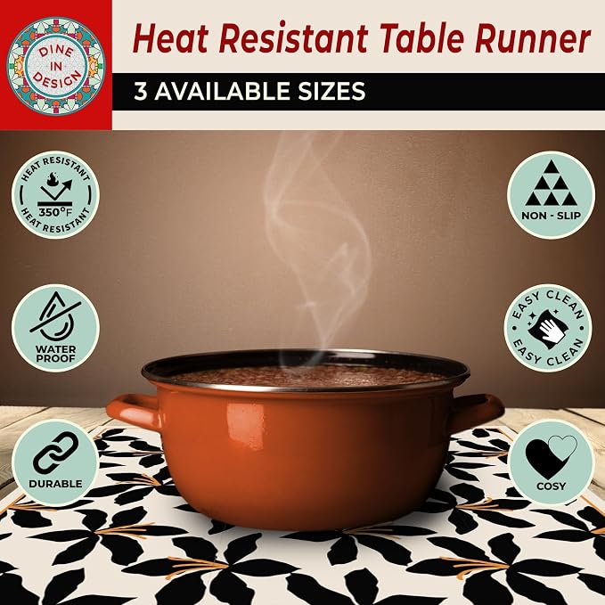 Heat Resistant Table Runner, 53 x 14 Inch - Image 5