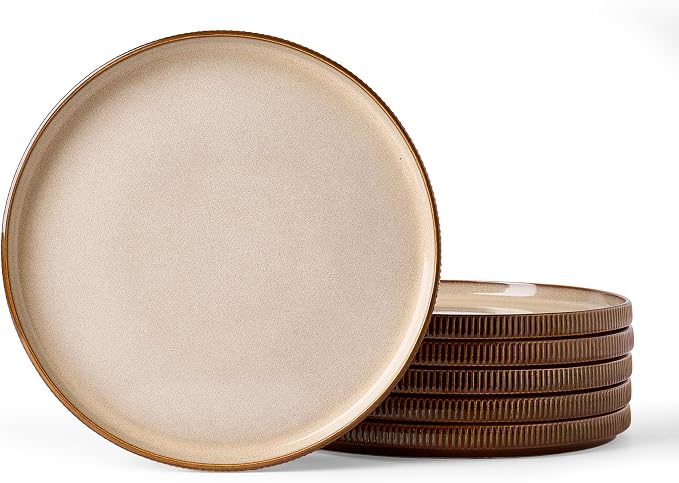 famiware Star 10/8 inches Salad Plates Set by Famiware