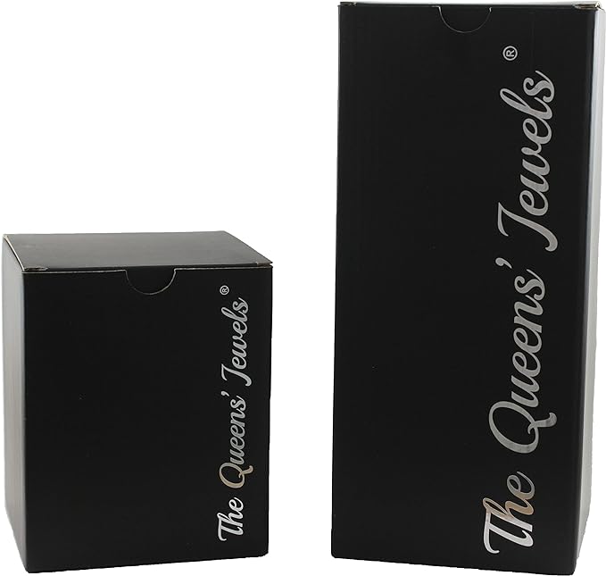 THE QUEENS' JEWELS Turtle Jeweled Stemless Wine Glass, 21 oz. - Colorful and Unique - Hand-Set Rhinestones, Not Painted