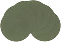 SHACOS Round Placemats Set of 6 Washable 15 inch Round Table Mats Cotton by SHACOS