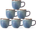 AmorArc 12oz Coffee Mugs, Ceramic Coffee Mugs set of 6 by AmorArc