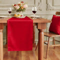 FOLINS&HOME Red Waterproof Decorative Table Runner 90 Inches Long | 210GSM by FOLINSHOME
