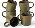famiware Coffee Mug Set for 6, Star 12 oz Catering Mugs Cup Set by Famiware