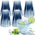 Glowserve 9 OZ Blue Disposable Plastic Cups Cocktail Cup 150 Pack | Fancy by glowserve