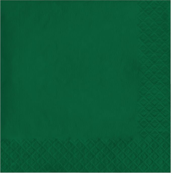 Hunter Green Luncheon Napkin, 2 Ply by CreativeConverting