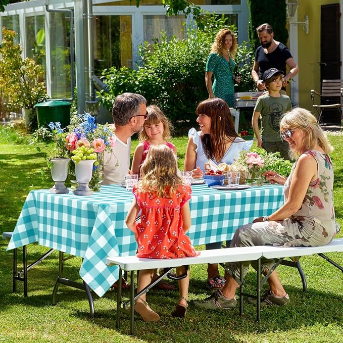 Checkered Tablecloth Rectangle - Image 6