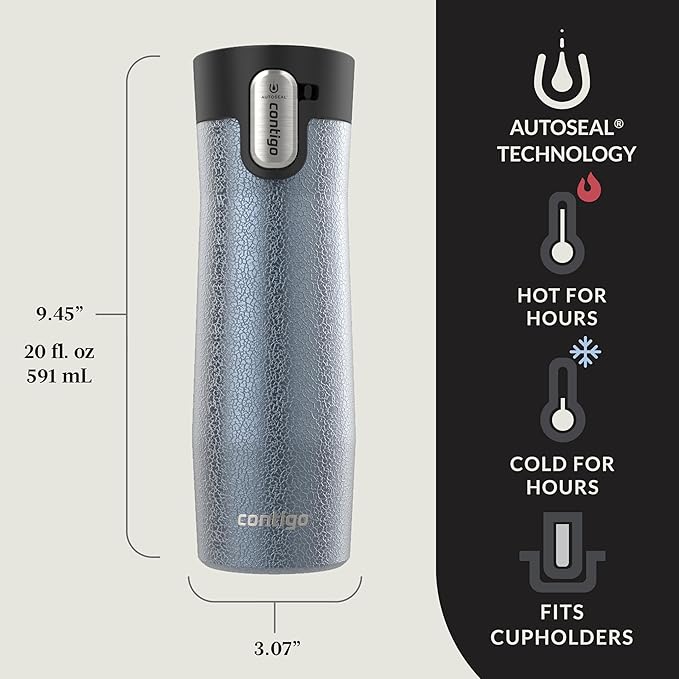 Contigo® AUTOSEAL® West Loop Vacuum-Insulated Stainless Steel Travel Mug - Image 2