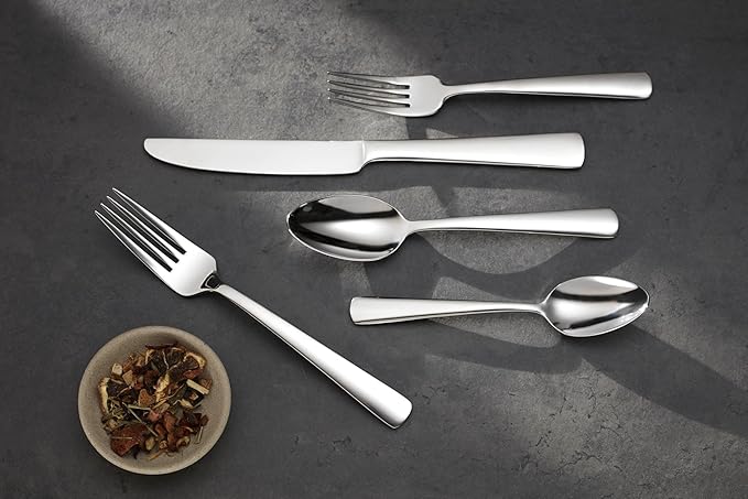 Oneida Aptitude Everyday Flatware Dinner Knives, 18/0 Stainless Steel, - Image 3