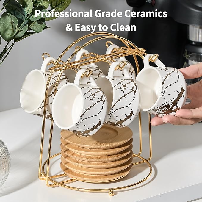 LUKA Ceramic Espresso Cups - Image 5