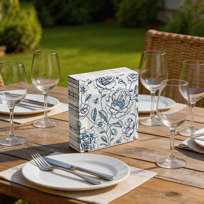 Clear Napkin Holder for Table, Acrylic Upright Napkin Dispenser for Kitchen - Image 5