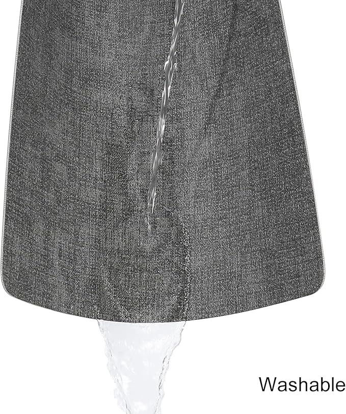 Table Runners 55 Inch Long, Dual-Sided Faux Leather Table Runner | Waterproof - Image 4