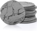 Diatomaceous Earth Coasters Set of 8，Cool Absorbent Quick-Dry Drink Coasters by Unknown