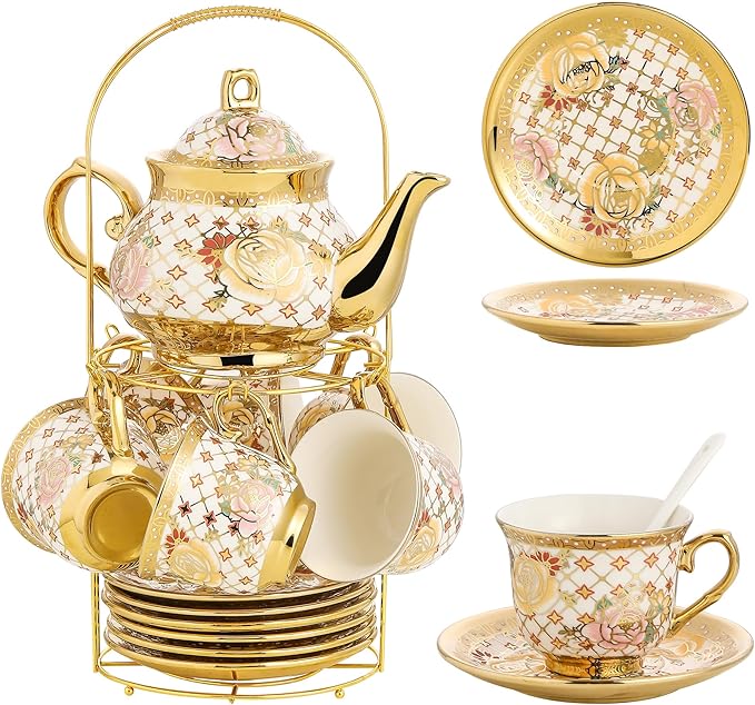 20 Pieces Porcelain Tea Set by TATSUMI