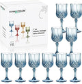 XUWAIDSGN 7oz Plastic Vintage Wine Glasses Drinking Glasses Unbreakable Wedding by XUWAIDSGN