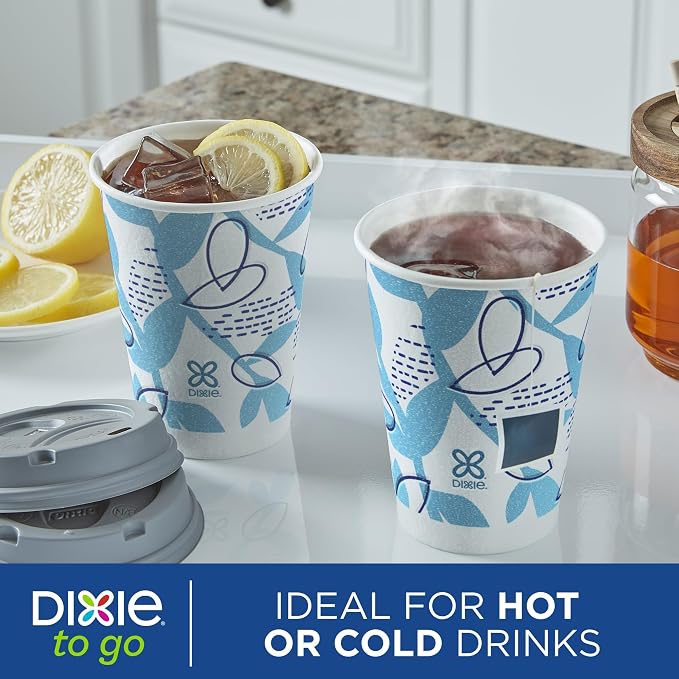 Dixie To Go Disposable Paper Cups - Image 5