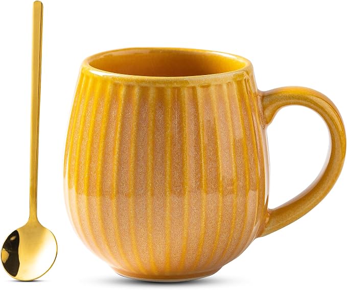 Unique Kiln-Fired Glaze Ceramic Mug by Tvvtuww