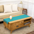 Solino Home 100% Pure Linen Table Runner Teal, Classic Hemstitch 14 x 60 in | by SolinoHome