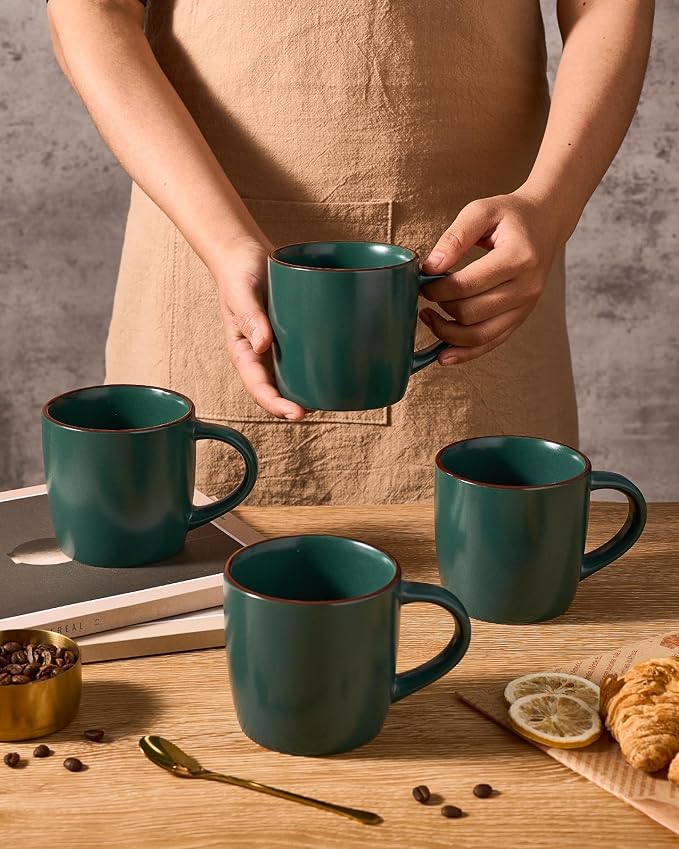 famiware Mercury Coffee Mugs 13 oz, Coffee Mugs Set of 6 - Image 7