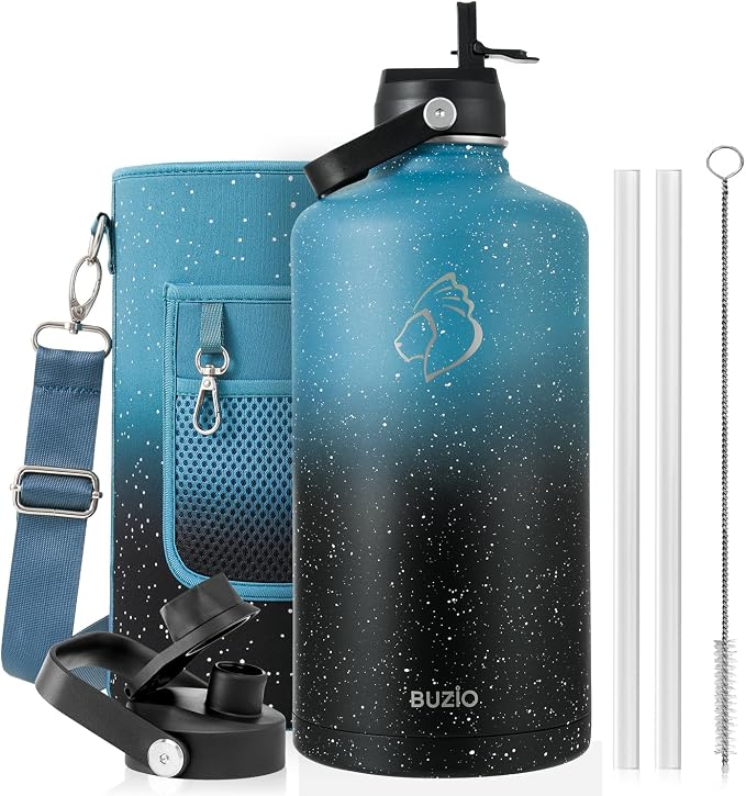 BUZIO 1 Gallon Water Bottle Insulated by BUZIO