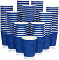 JollyPack Disposable Paper Coffee Cups, 12 oz, 120 Pack, Insulated Ripple Wall by JollyPack