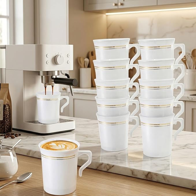 48 Pack Disposable Coffee Mugs - Image 6
