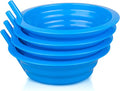 Cibi Cereal Bowls with Straws for Kids BPA-Free Plastic | Toddler Sip-A-Bowls by Cibi
