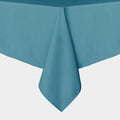 sancua Rectangle Tablecloth - 60 x 102 Inch - Stain and Wrinkle Resistant Washable Polyester Table Cloth, Decorative Fabric Table Cover for Dining Tables, Buffet Parties and Camping, Teal