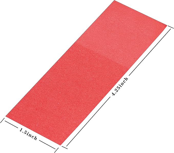 Germiwipe Napkin Band Pack of 2,500,Napkin Rings Self Adhesive,Silverware Wraps Bands, Perfect for Christmas Birthday Parties, Weddings, Family Reunion & Events(Red,2500pcs)