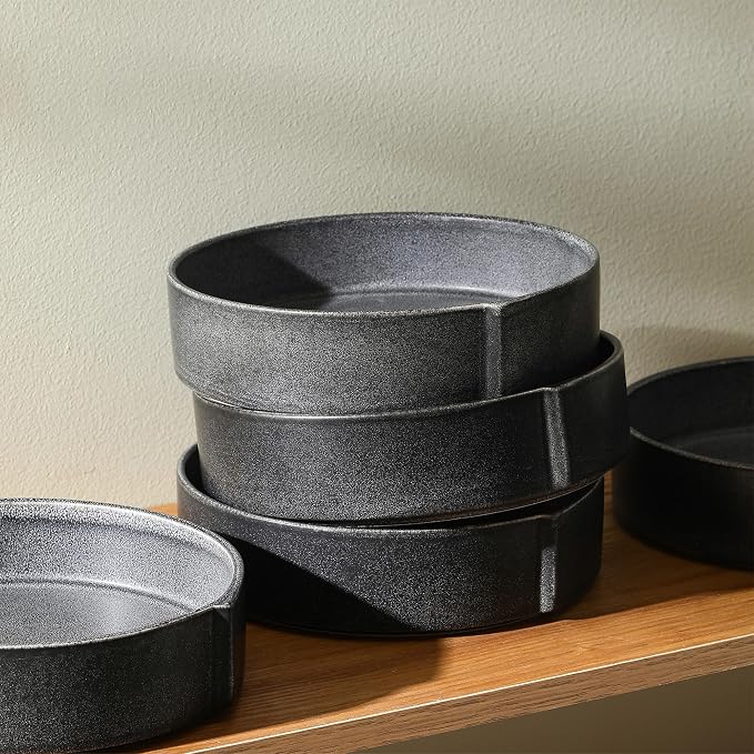 Stone Lain Bao 4-Piece Pasta Bowl Set Stoneware - Image 4