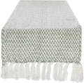 DII Woven Basics Collection 100% Cotton Knit Table Runner by DII