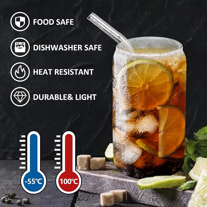GIVAMEIHF 12 Pcs Glass Cups - Image 2