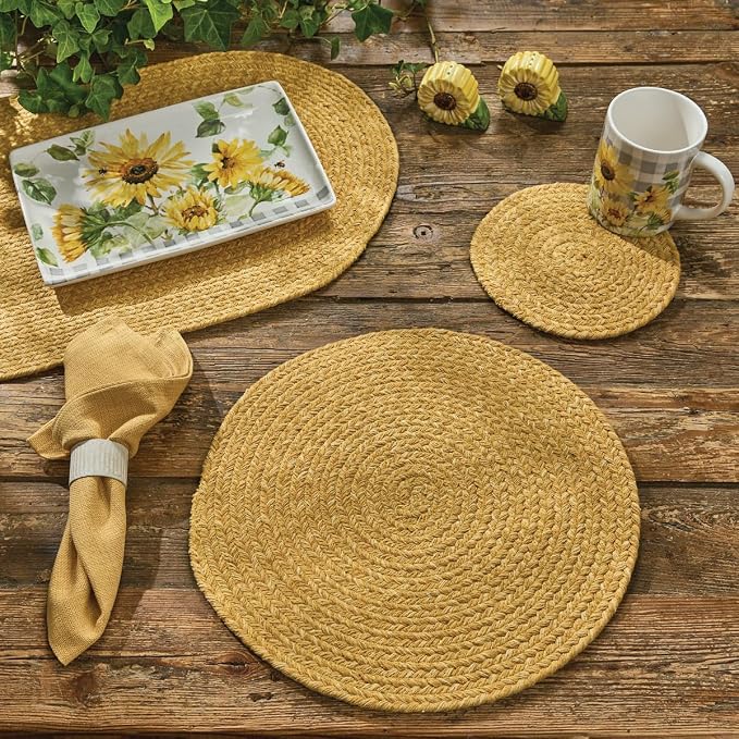 Park Designs Cumin Spice Bin Table Runner 15" x 54", Braided | Cotton | Thickly - Image 3