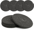 Coasters Set of 4 for Drinks, Cotton Woven 4 Colors Absorbent Boho Coasters for by krastmon