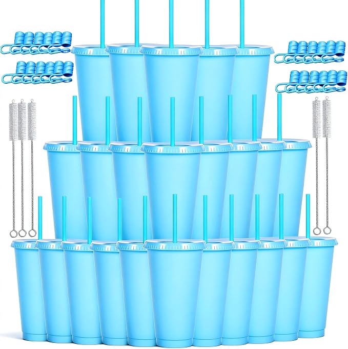 24 oz Reusable Plastic Cups, Custom Cups by Alohastarttg