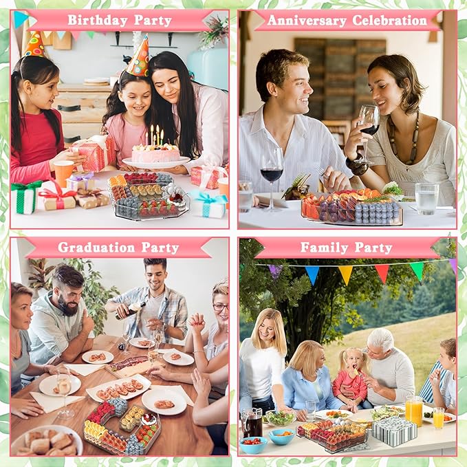 11" Acrylic Letter Charcuterie Tray, Charcuterie Letters Fillable Box for Food, Reusable Serving Cake Candy Dish Display Tray for Birthday Anniversary Party Decoration (Letter L)