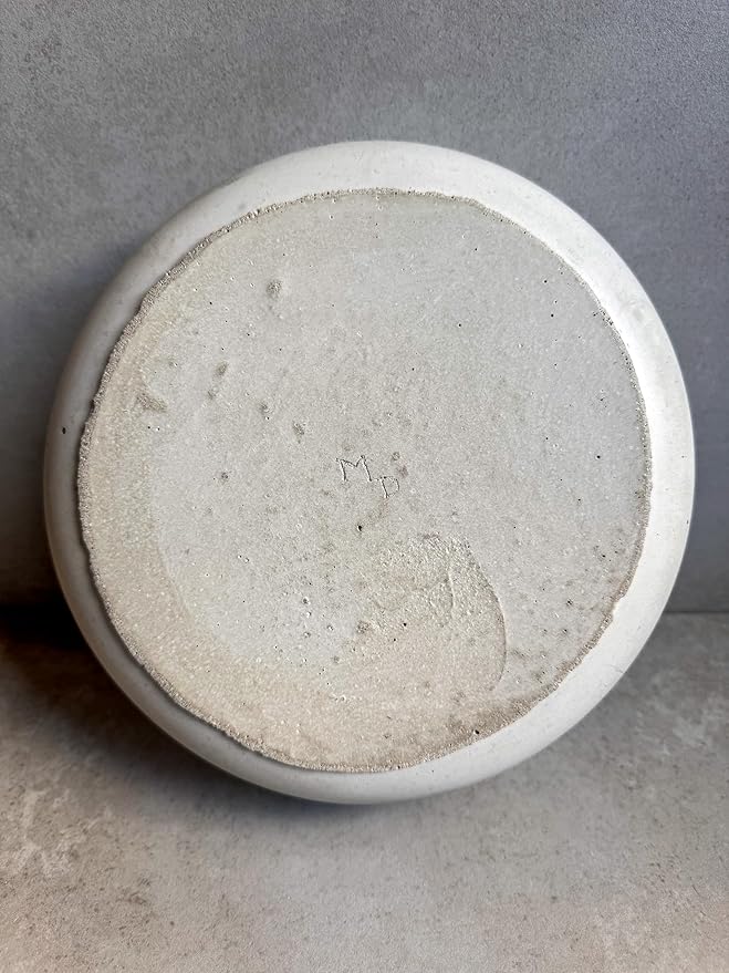 Minimalist Concrete Bowl, Heavy Modern Bowl, Catch All Dish, Large Cement Bowl, Contemporary Bowl, Centerpiece Decor, Decorative Bowl (9")