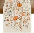 RABUSOFA Fall Table Runner 13x90 Inch Pumpkins Fall Decor by RABUSOFA