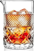 Cocktail Mixing Glass Bartender | 24oz Crystal Bar Stirring Glass | Old by Unknown
