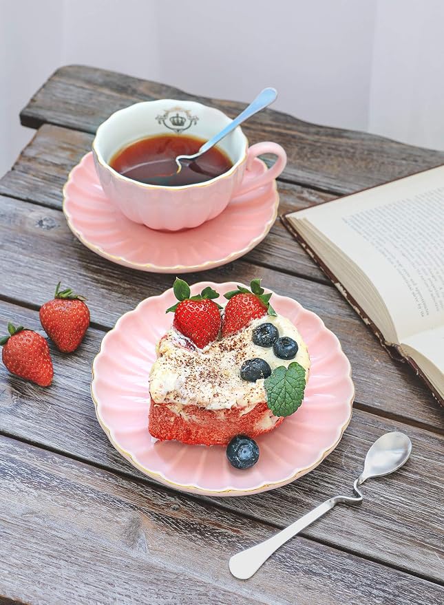 Royal Tea Cups and Saucers, - Image 6