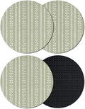 Rustic Farmhouse Coasters Set of 4, Absorbent Coasters by Unknown