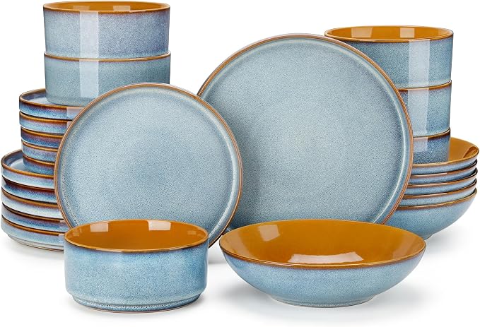 ONION Ceramic Plates and Bowls Sets by vancasso