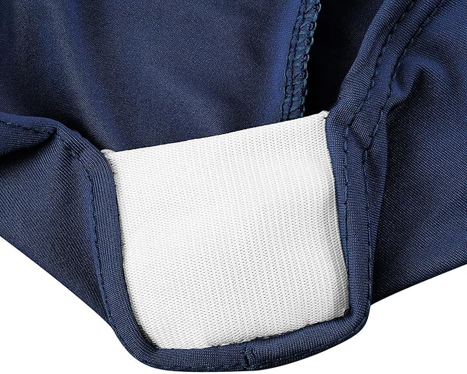 LZY Spandex Fitted Stretch Table Cover for 6 ft or 4ft or 8ft Folding Table, Rectangular Cocktail Tablecloth, Perfect for Party or Banquet