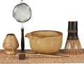 7-Piece Matcha Set，Matcha Bowl & 100-Prong Purple Bamboo Whisk | Gilded Artisan by GleeNflux