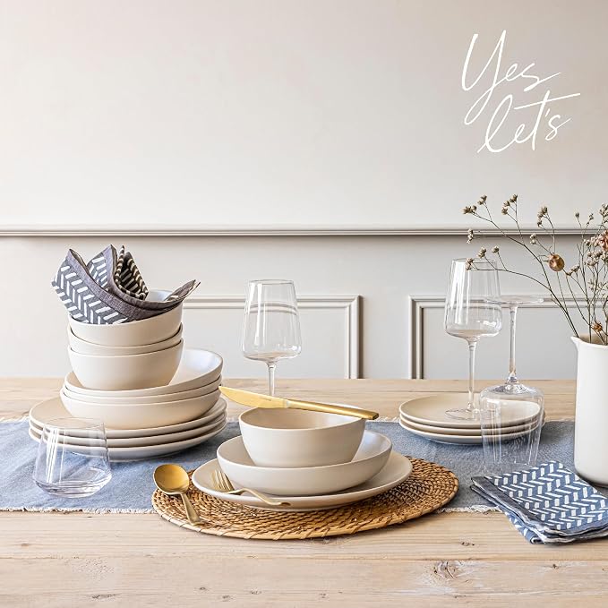Over&Back 18x90 Woven Frayed Chambray Cotton Table Runner - Image 7