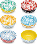 vancasso SELENE 2.7 Oz Ceramic Mini Dipping Bowls Set of 6, 3 Inch | by vancasso