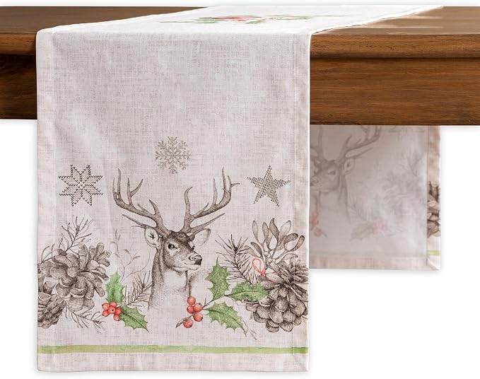 Maison d' Hermine Table Runner 100% Cotton 14.50" x 108" | Table Runners 108 by MaisondHermine
