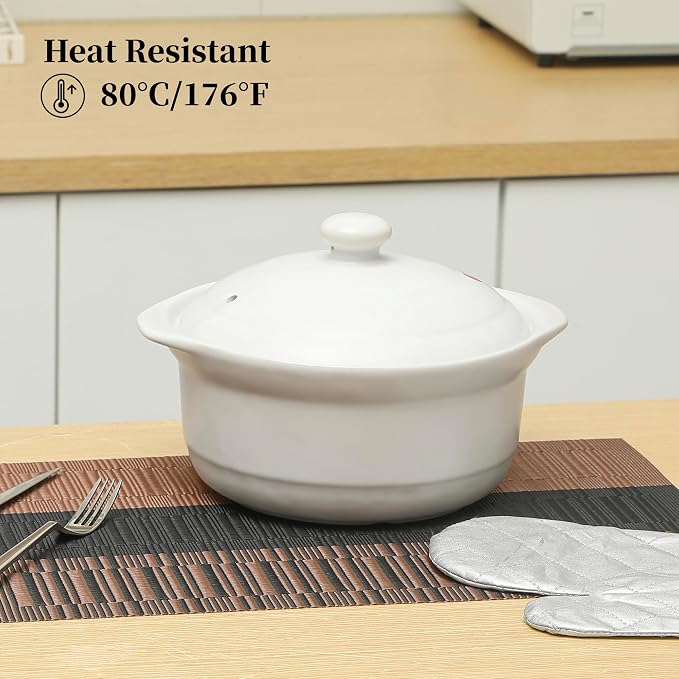 Leetaltree Brown with Black Striped Placemats Set of 4 - Image 4
