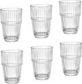 Bormioli Rocco Barshine 12.88 oz. Long Drink Stackable Tempered Drinking Glasses by Bormioli+Rocco