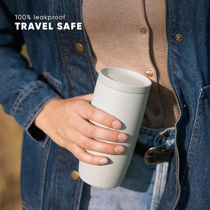 Simple Modern Halloween Travel Coffee Mug 360° Lid | 16oz | Leaves | Voyager - Image 10