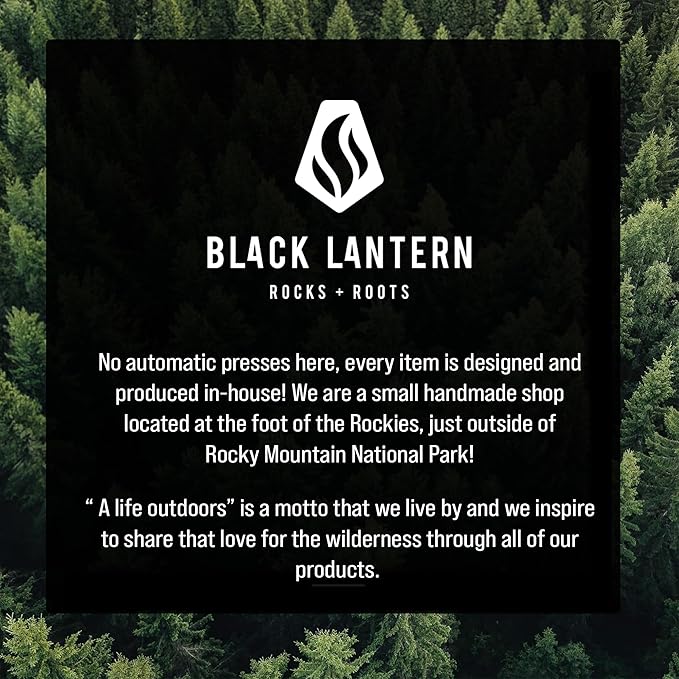 Black Lantern Whiskey Glass Set – Forest Landscape Old Fashioned Tumblers for Bourbon, Scotch & Cocktails – Nature Inspired 11oz Rocks Glasses for Home Bar & Gifts (Set of 2)